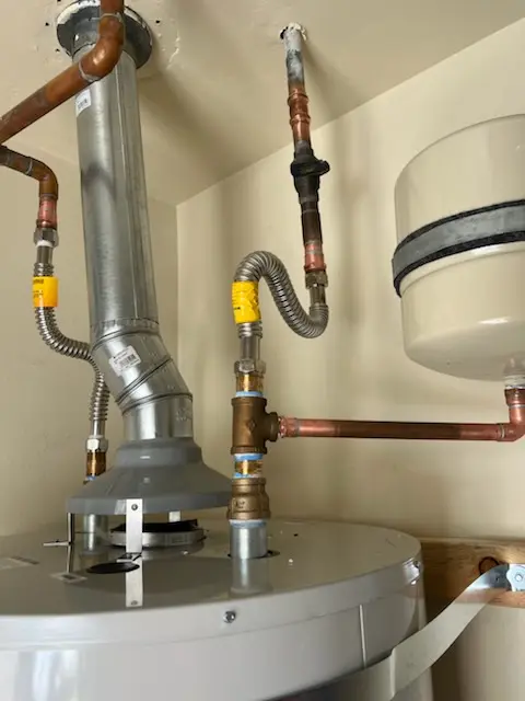 Water heater installation and plumbing repair in Meadows Park